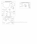 EngineValve Gasket Set Carburetor Overhaul Kit Diagram and Parts List for 405577-0001-B1  Briggs and Stratton Engine
